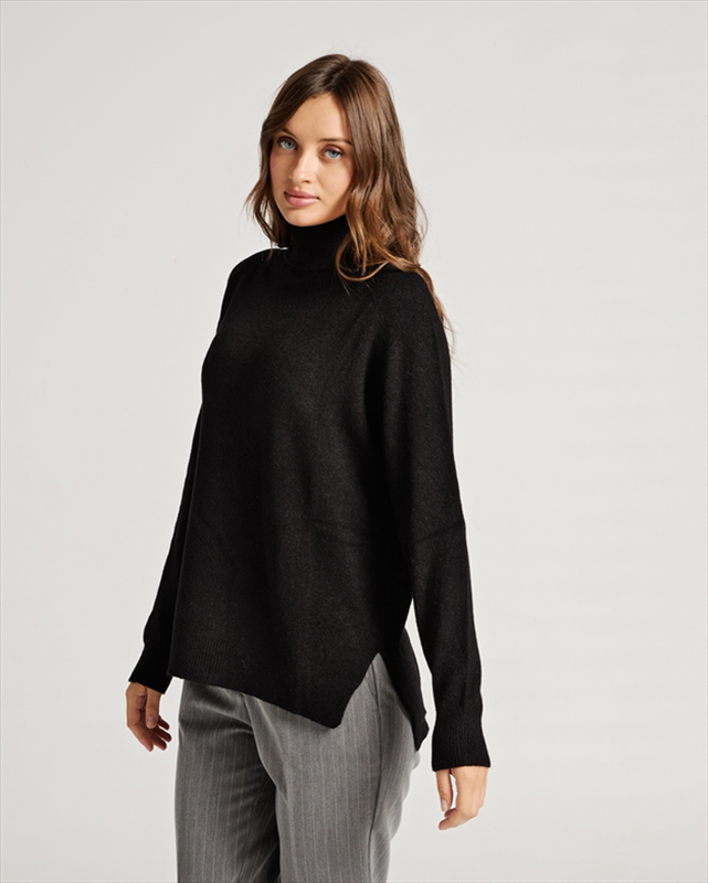 Product image: Knitted sweater high neck-null
