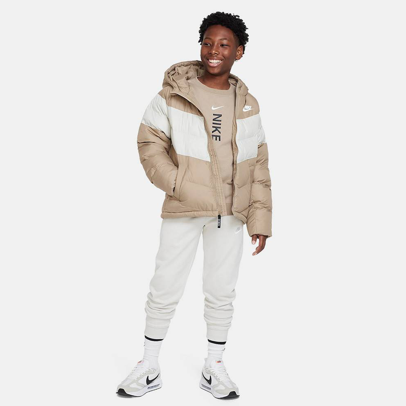 Nike sportswear kids synthetic-fill hooded jacket-null
