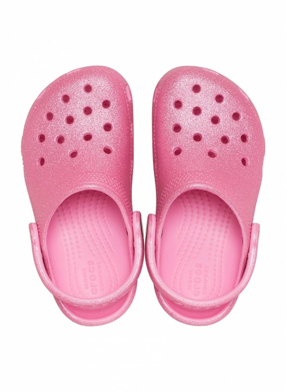 Crocs toddlers' classic glitter clog image number null