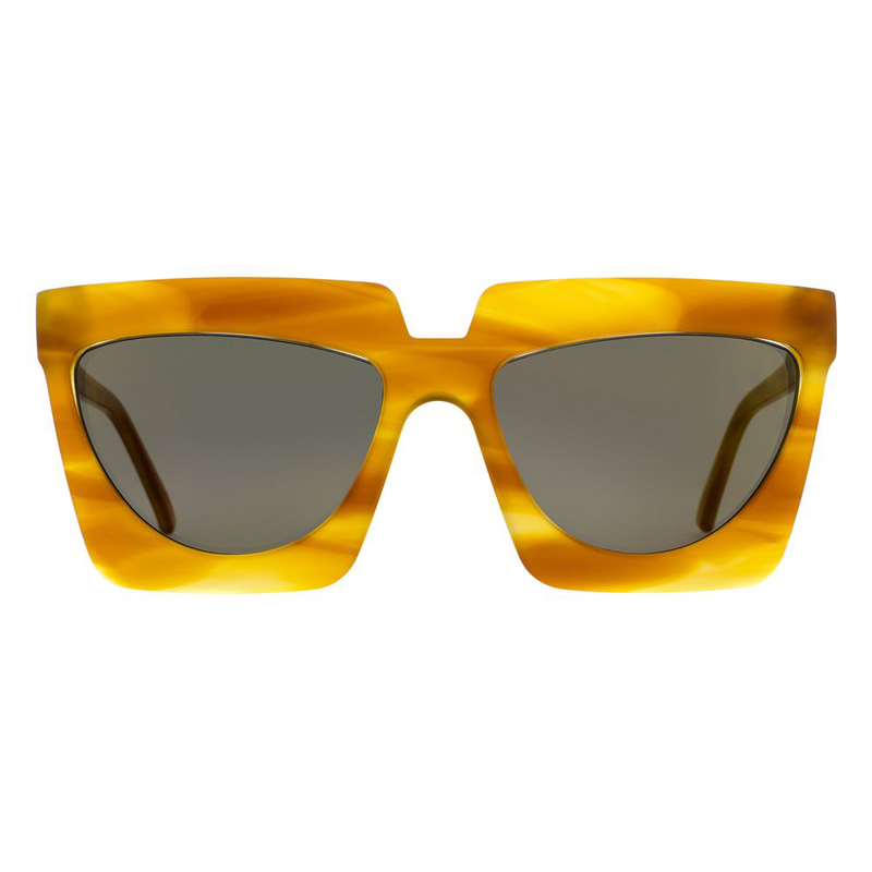 Bicolor acetate sunglasses-null