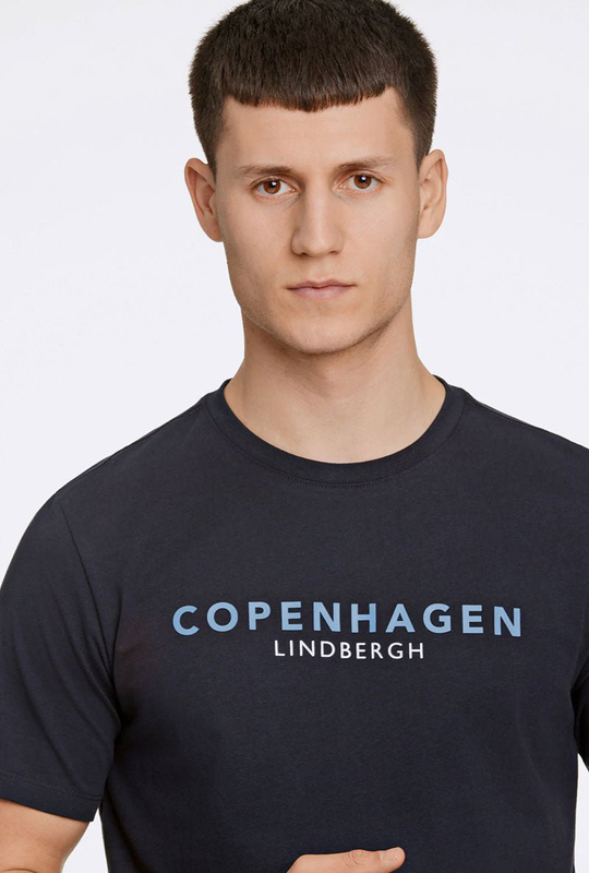 Lindbergh copenhagen logo tshirt image number null