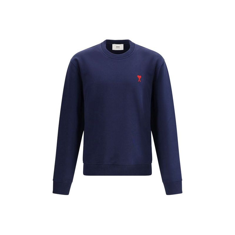 Blue cotton sweatshirt-null