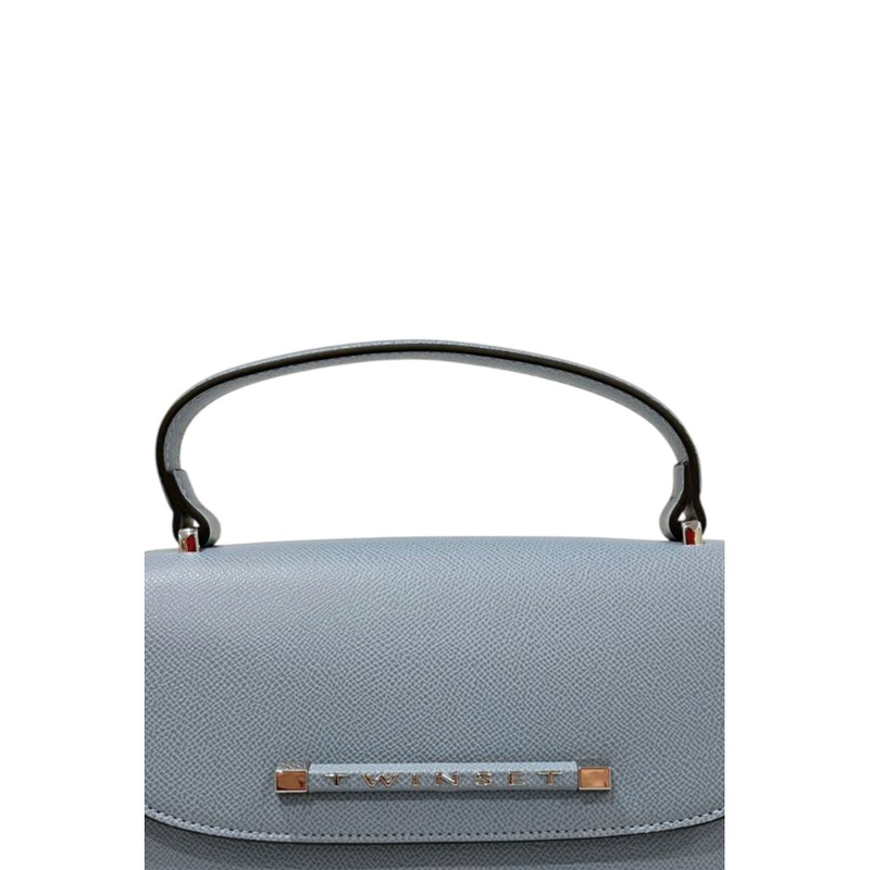 Blue pu women handbag-null