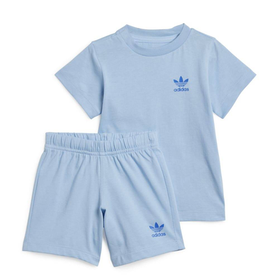 Adidas short tee set, Clear Sky, medium