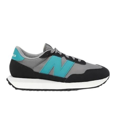 New balance men 237 - classics (ms237bn), Black, medium