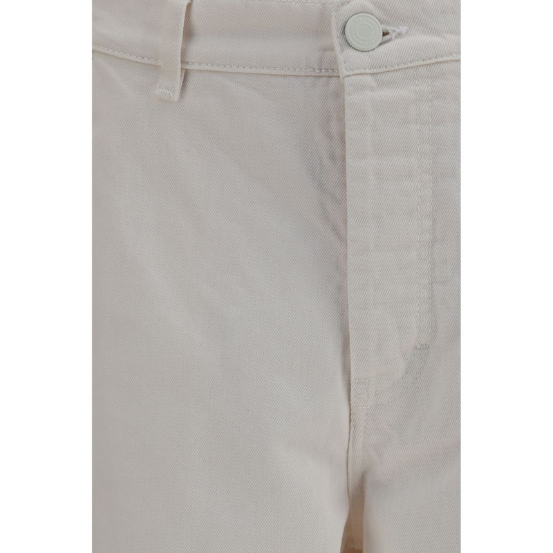 White cotton jeans denim-null