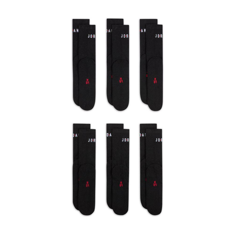 Nike jordan everyday crew 6ppk socks-null