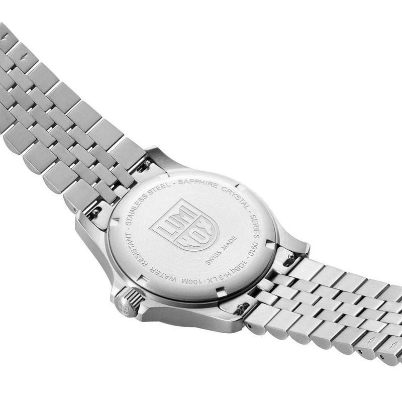 Gray stainless steel sport watch-null