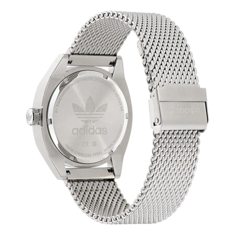 Gray stainless steel sport watch-null