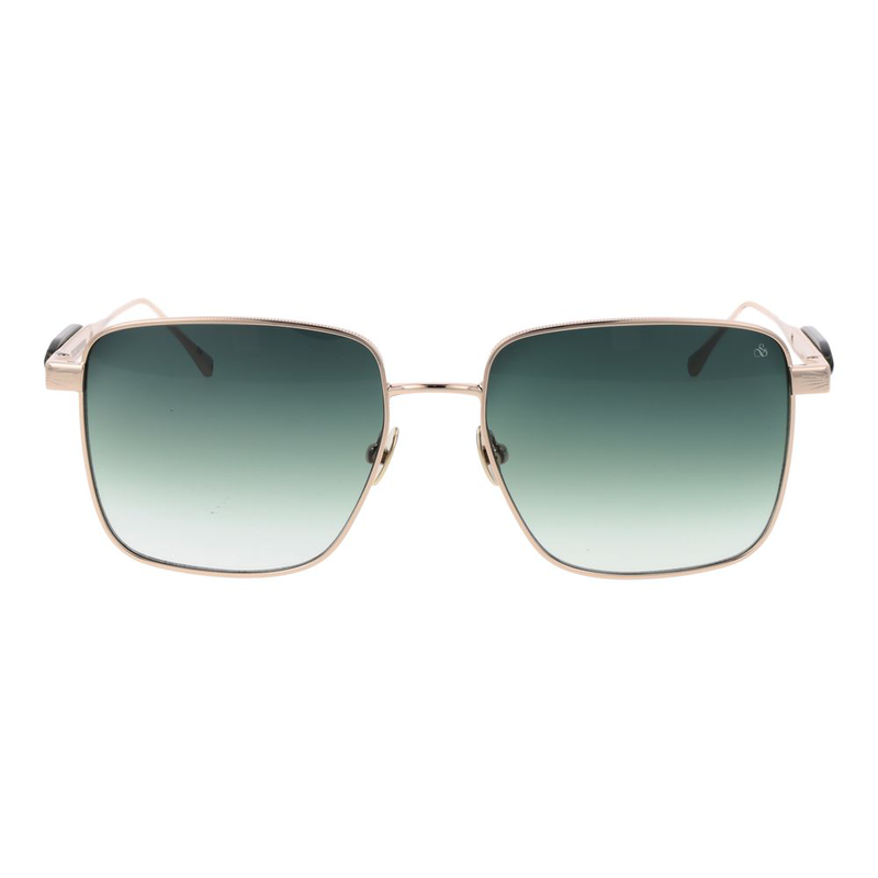 Rose gold metal sunglasses-null