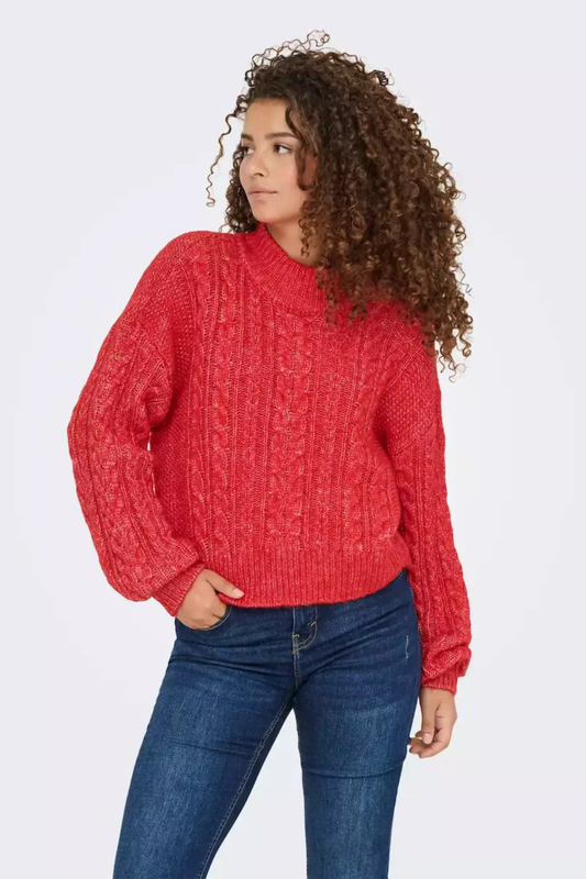 Only ida highneck knitwear-null