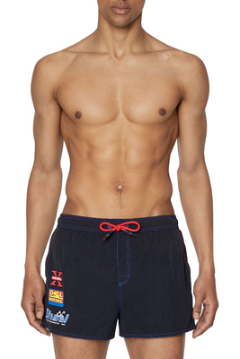 Diesel bmbx-caybay short calzoncini, Multi-color, medium