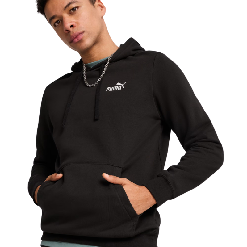 Product image: Puma essentials small no.1 logo hoodie fleece men black 682574-01-null