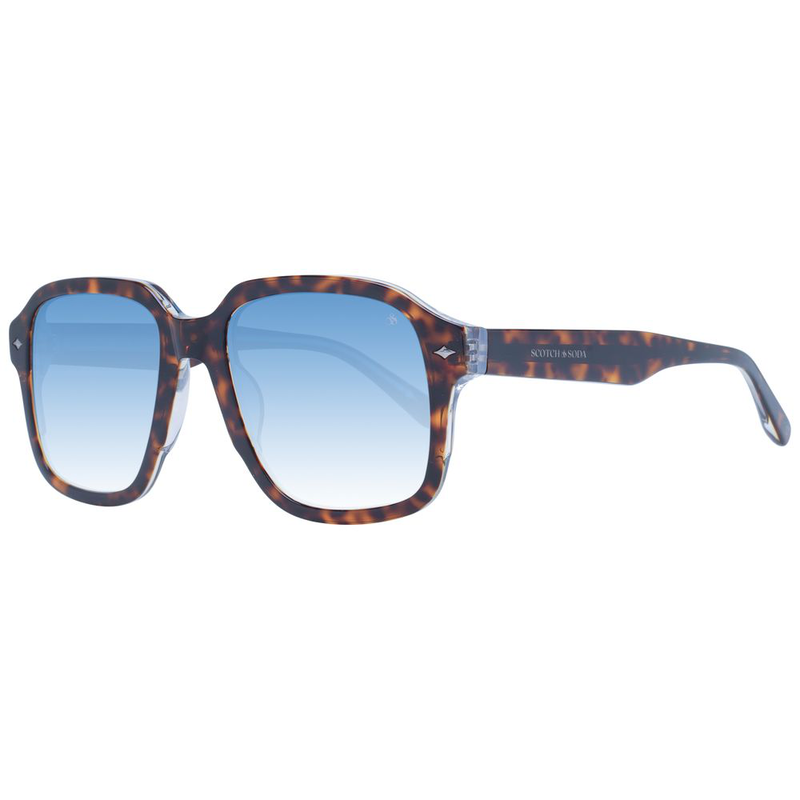 Brown metal sunglasses-null