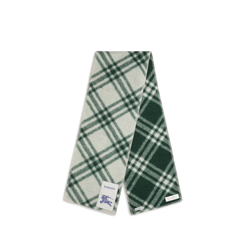 Bicolor wool oves aries scarf-null