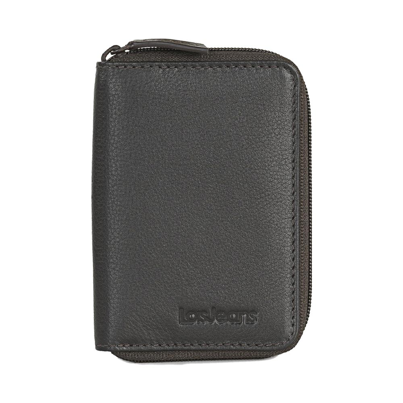 Product image: Πορτοφόλι με μπρελόκ ανδρικό lois με rfid δερμάτινο καφέ 205201-02-null