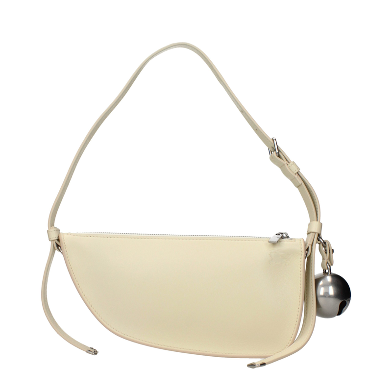 Yellow leather shoulder bag-null