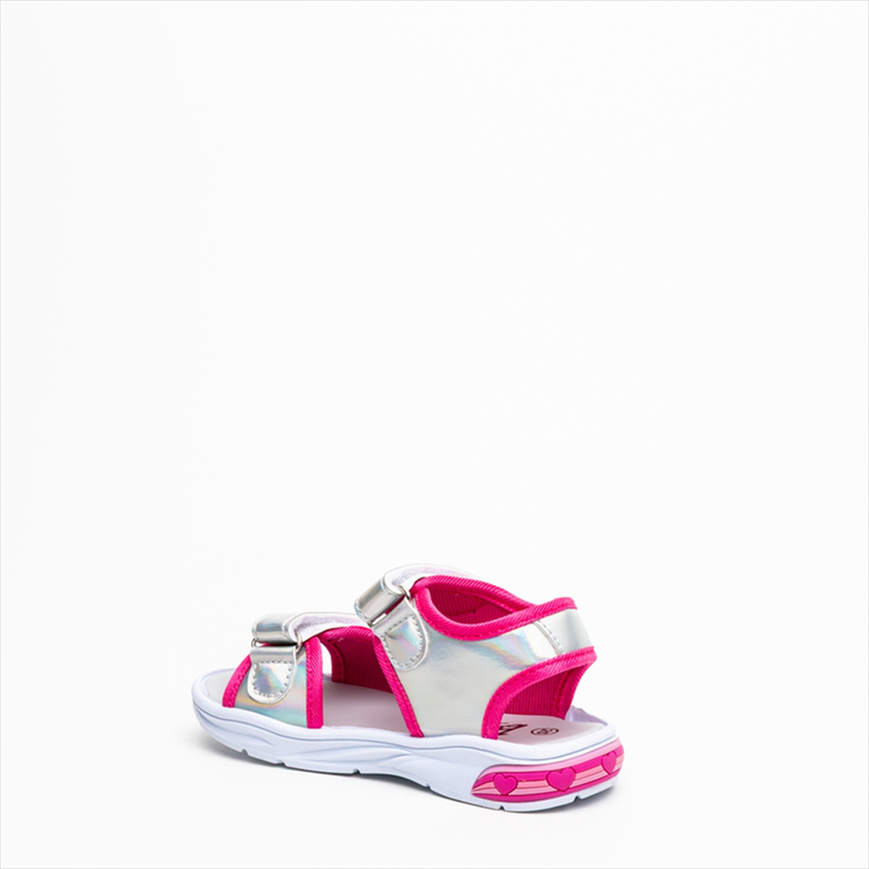 Barbie ankle strap girls sandals with lights image number null