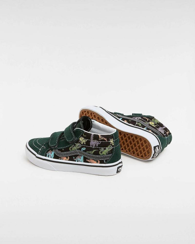 Product image: Kids sk8-mid reissue velcro glow shoes-null
