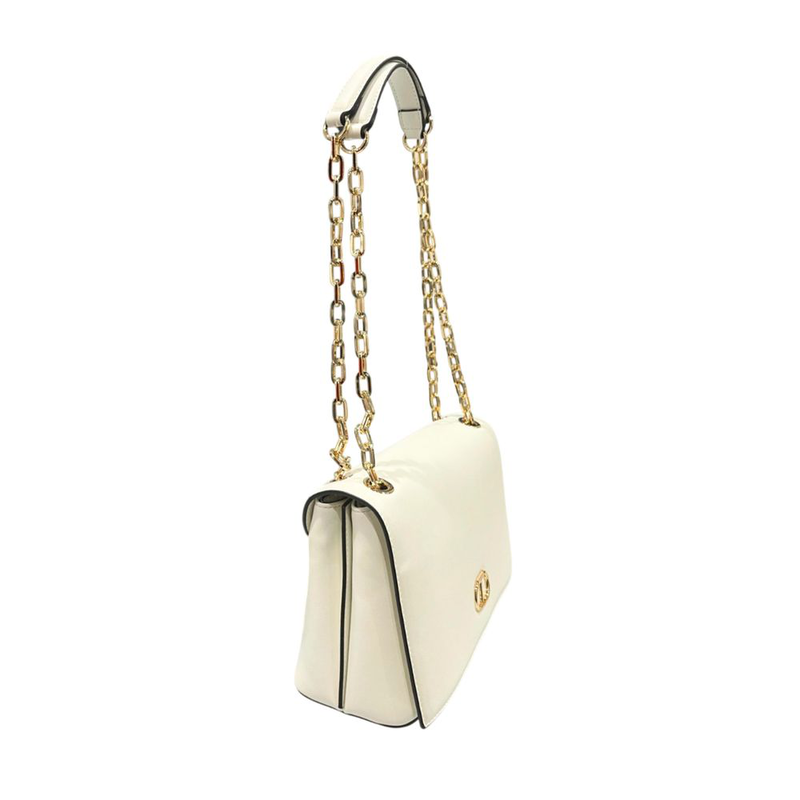 White pu women crossbody-null