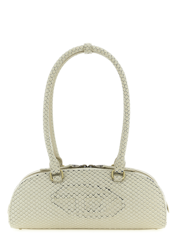 Beige other fibres shoulder bag-null