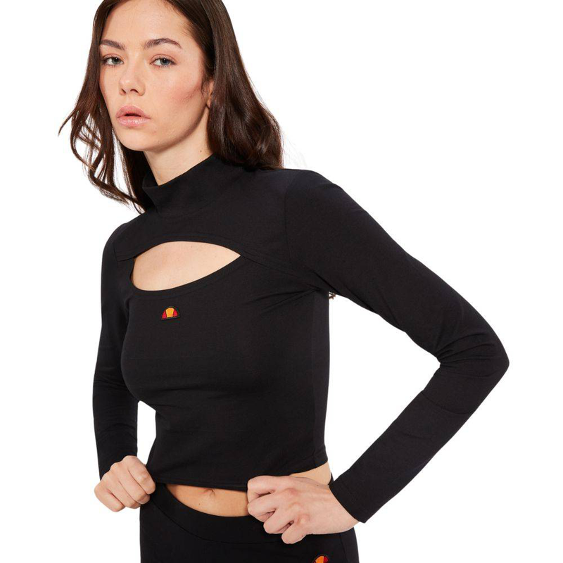Leilah longsleeves crop t-shirt-null
