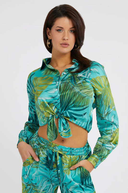 Bowed jun shirt - guess-null