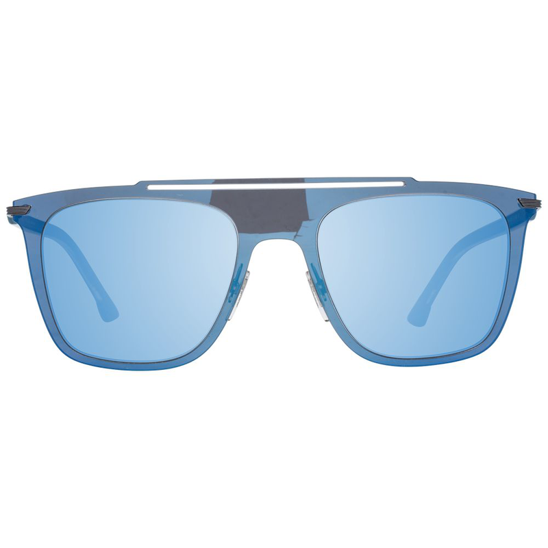 Blue metal & plastic sunglasses-null