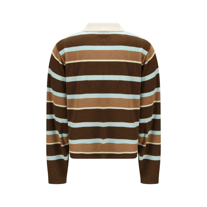 Brown cashmere sweatshirt-null