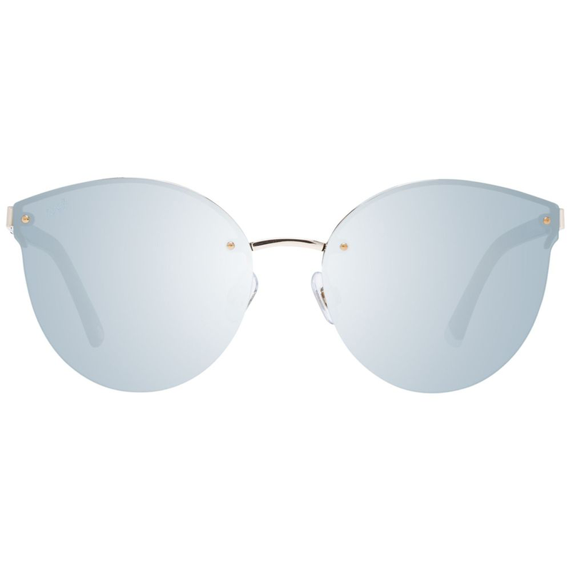 Gold metal sunglasses-null
