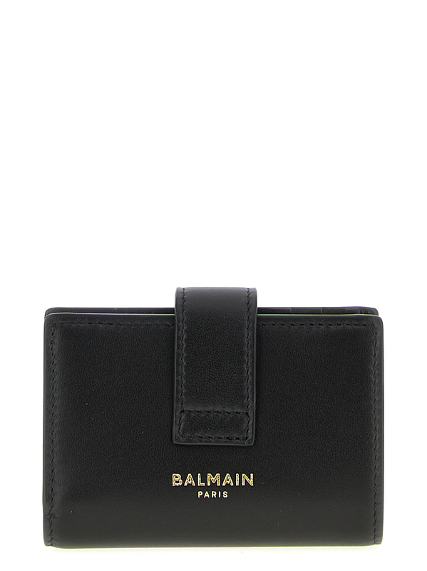 Black lamb leather cardholder-null