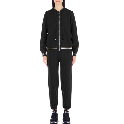 Liu Jo zip knitted set, Black, medium