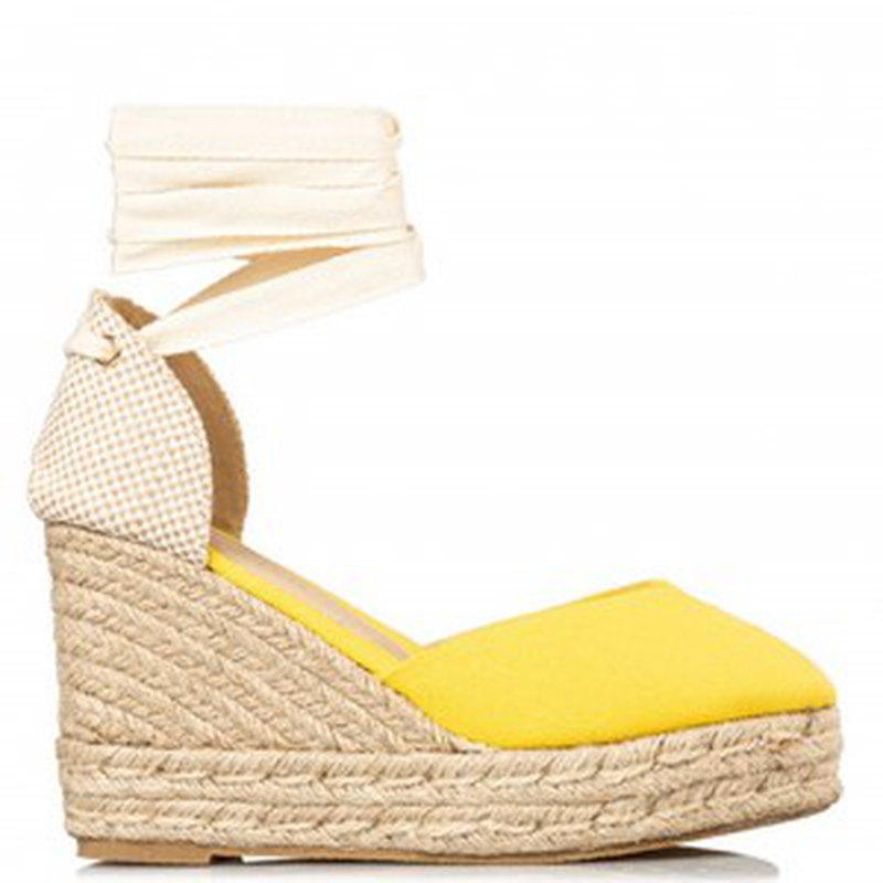Miss nv espadrilles - yellow-null