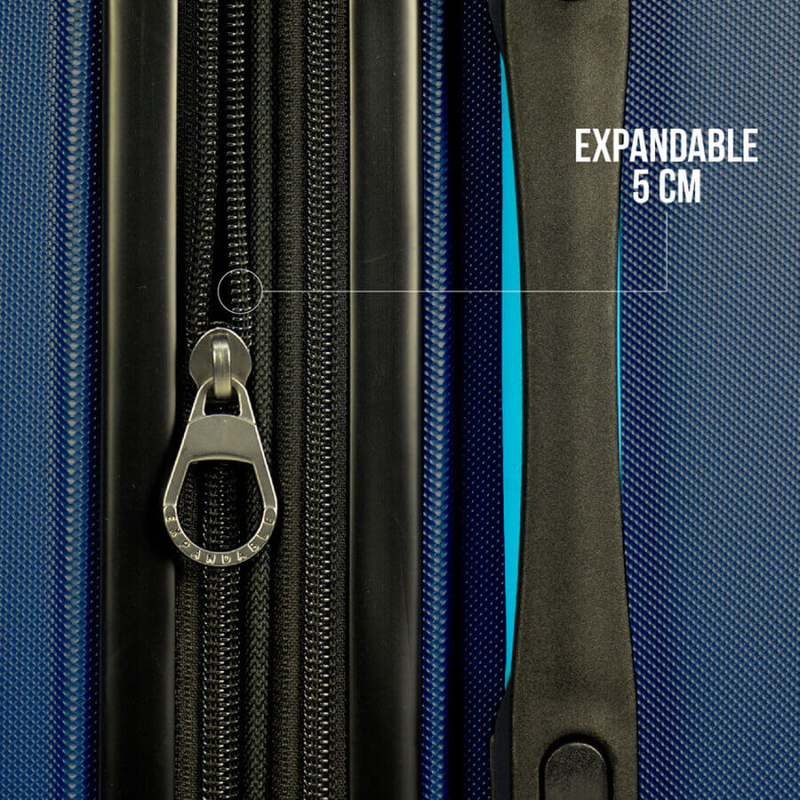 Bg berlin - enduro buy 1 get 1 free promo, set of 2 luggages, blue suitcases image number null