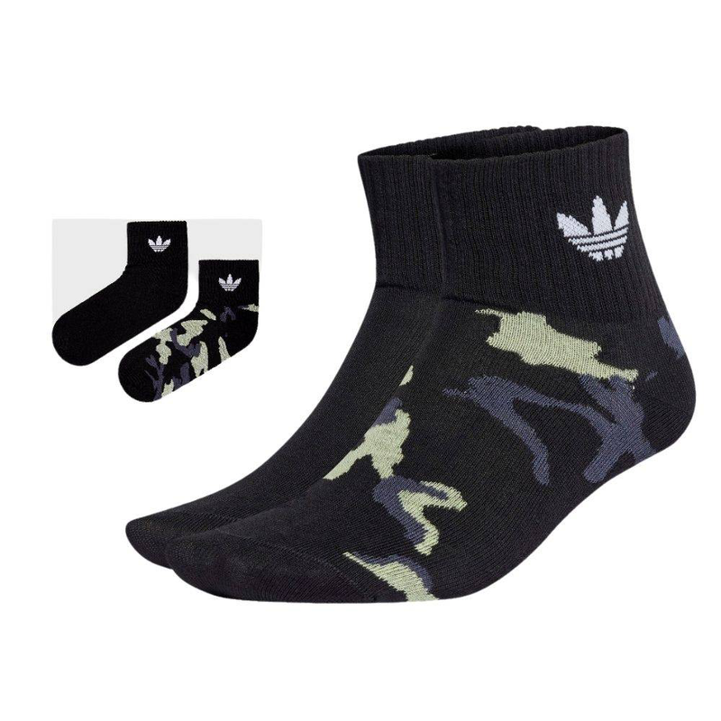 Camo mid 2-pairs ankle-null