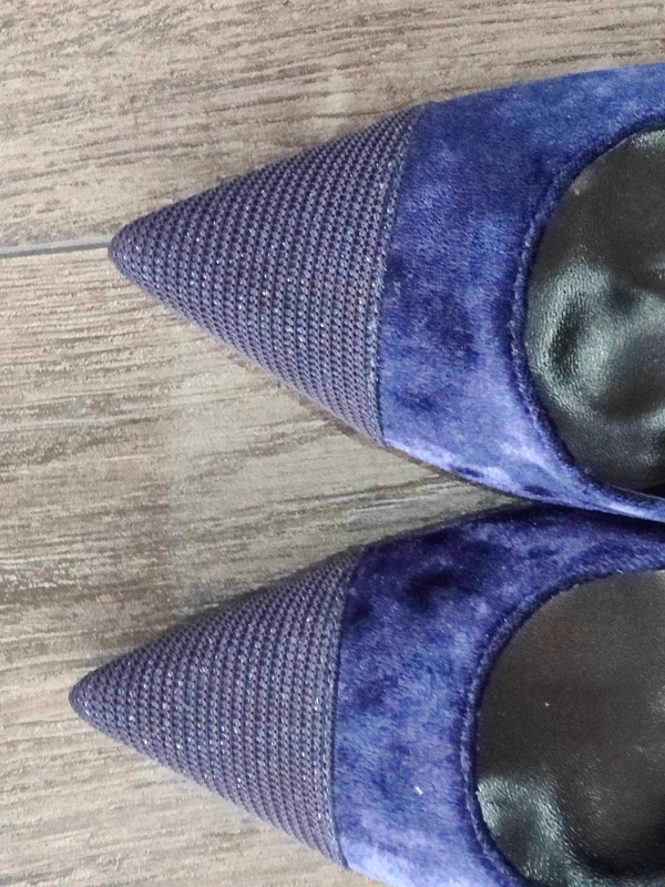 Blue high heels image number null