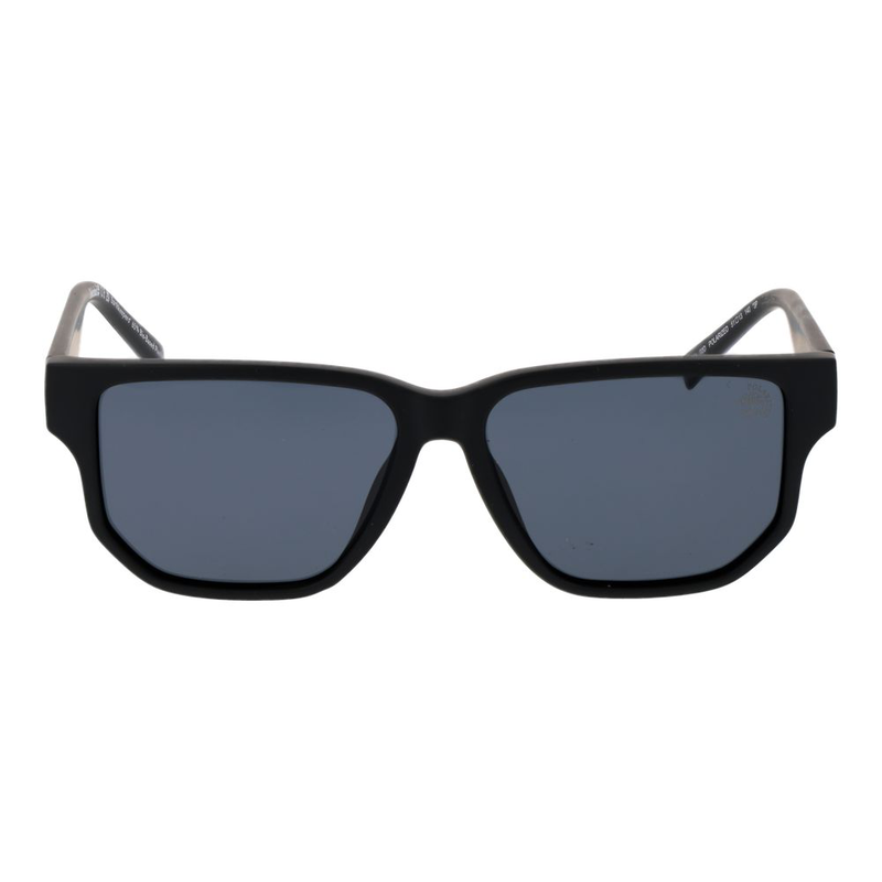 Black stainless steel sunglasses-null