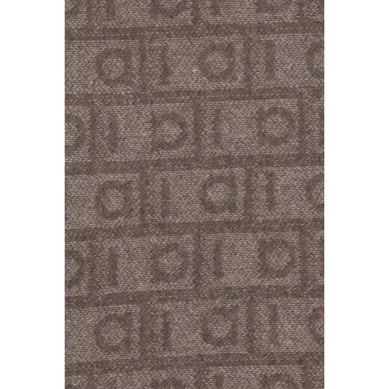 Brown cashmere scarf-null