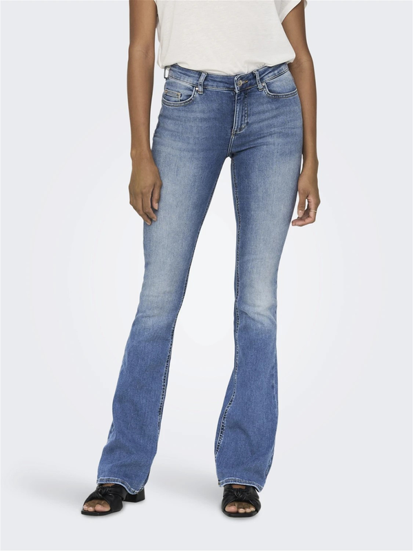 Only blush flared jeans image number null