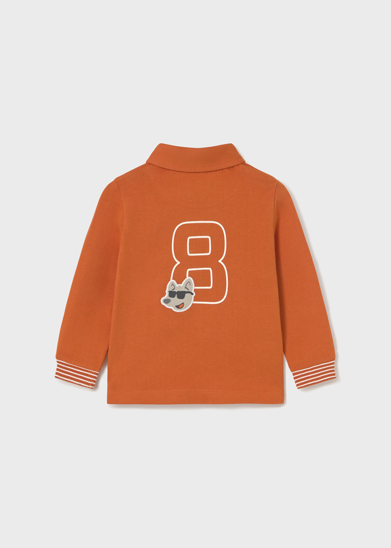 L/s smooth detail polo-null
