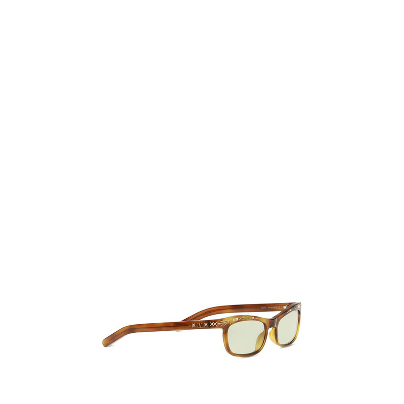 Brown acetate sunglasses-null