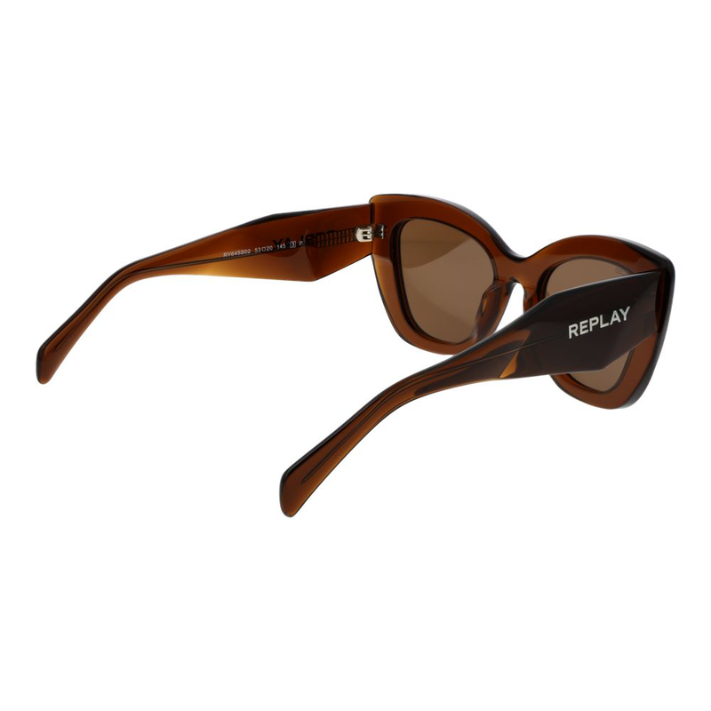 Brown acetate sunglasses-null