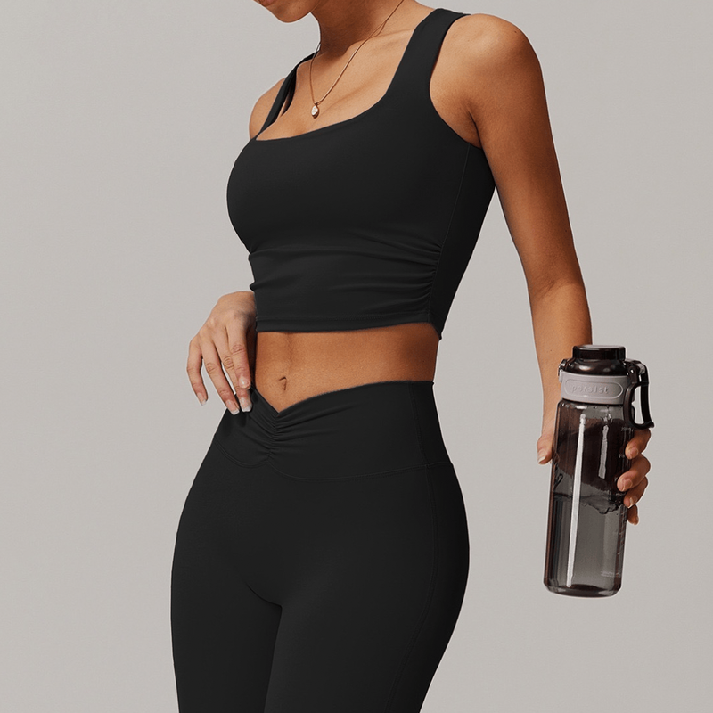 Amor flared legging set-null