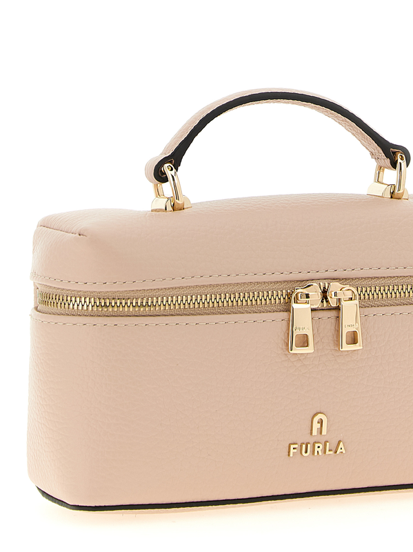 Multicolor calfskin crossbody bag-null