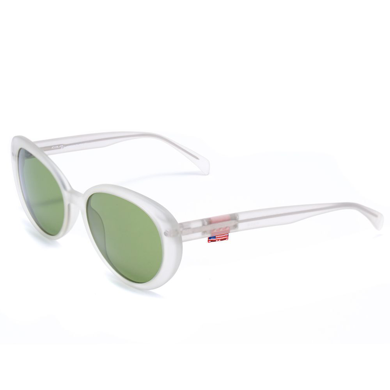 White acetate sunglasses-null