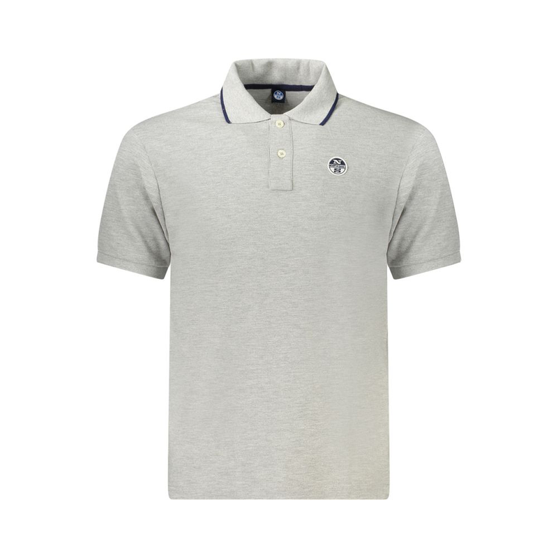 Grigio cotton men polo-null