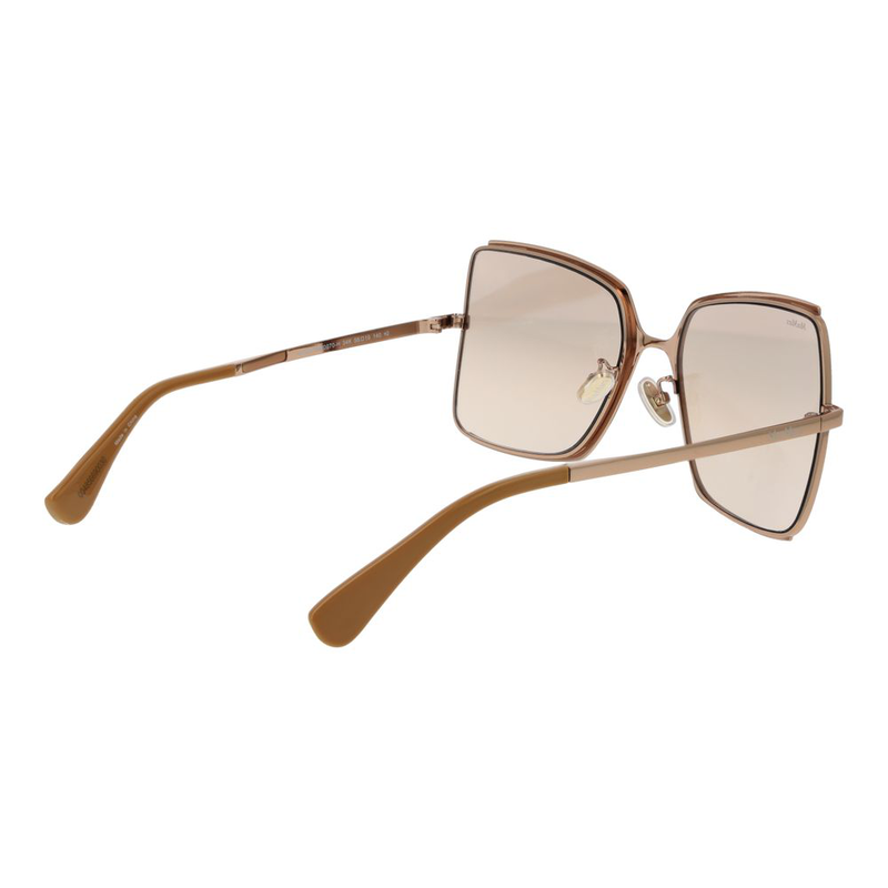 Brown metal sunglasses-null
