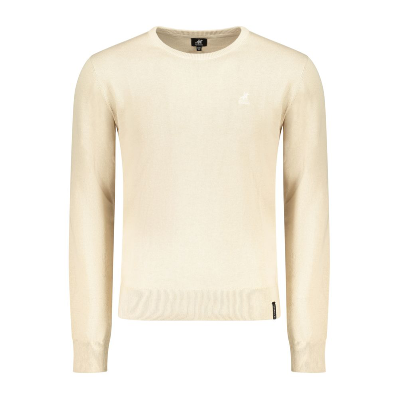 Beige cotton men sweater-null