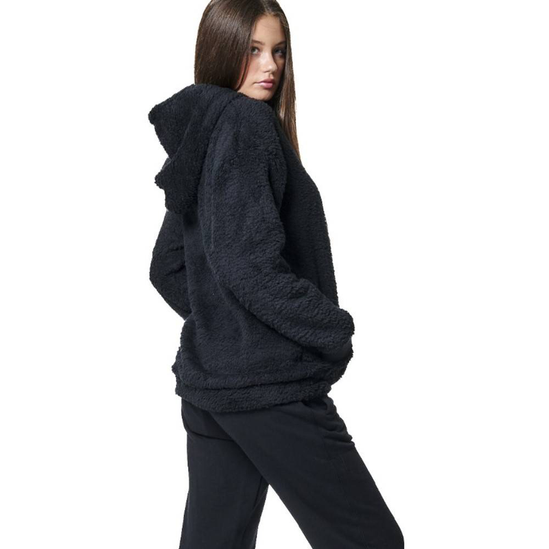 Product image: Women's oversized full-zip sherpa hoodie-null