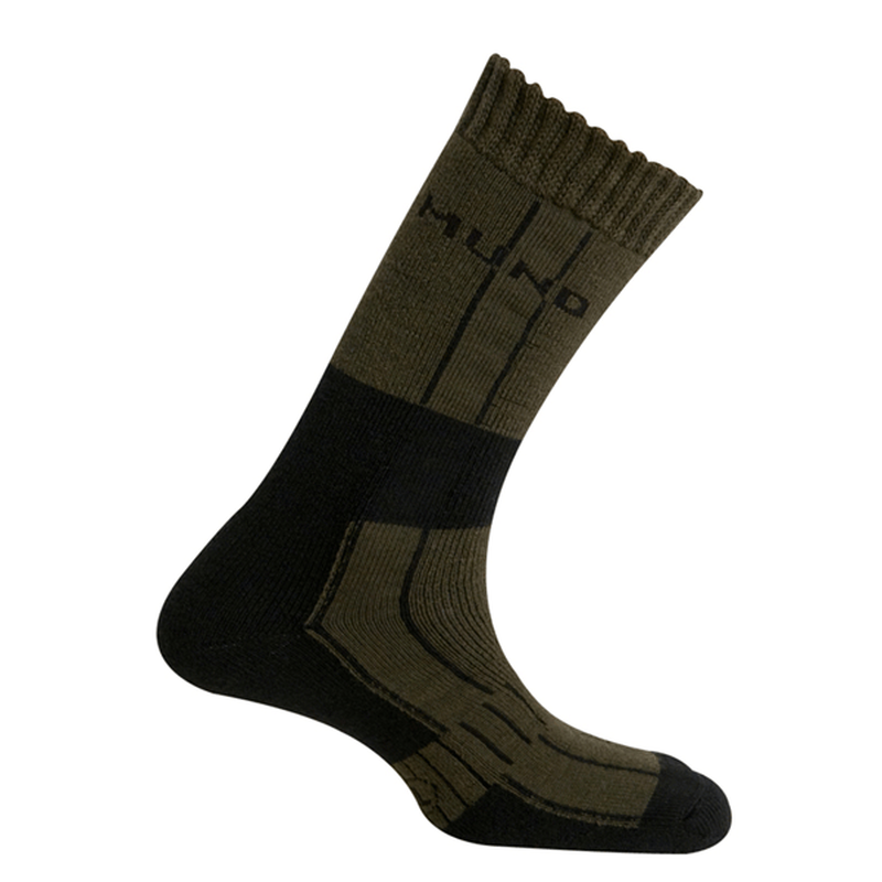 Mund socks himalaya black/olive xl (46-49)-null